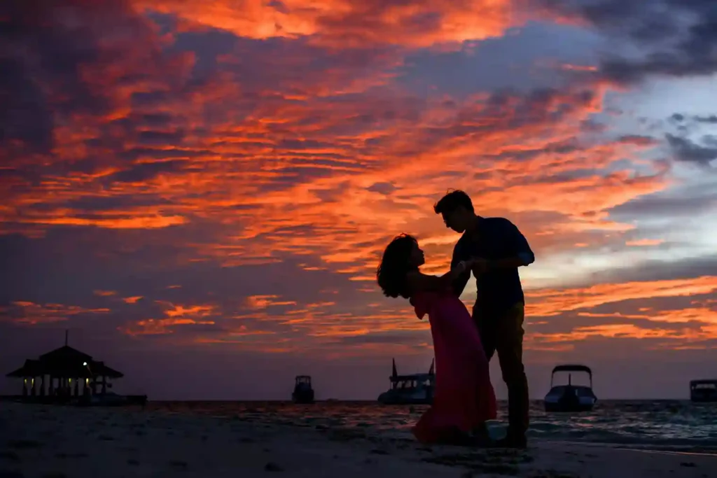 Couple Sunset Photo