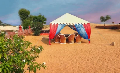 Tent house at Jaisalmer desert