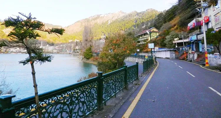 The Mall Road Nainital