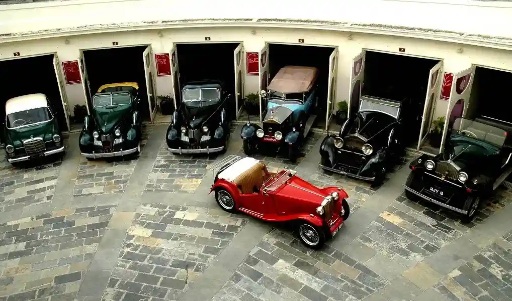 Vintage car museum Udaipur