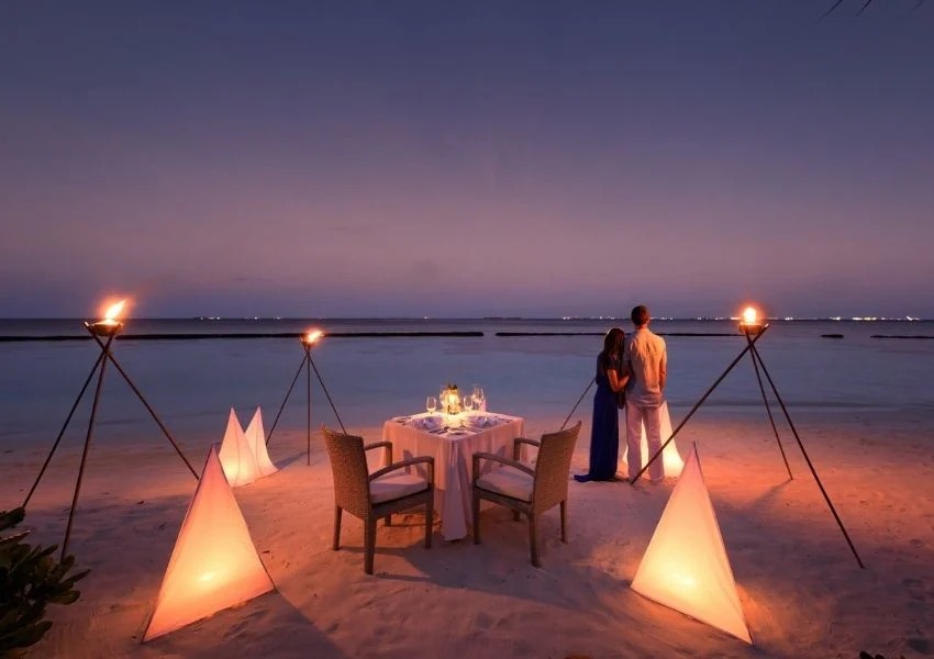 Candle Light Dinner Maldives