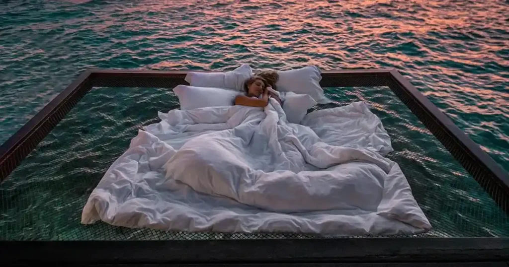 Sleeping under the stars