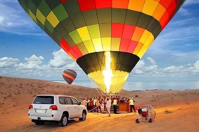 Hot air balloon ride