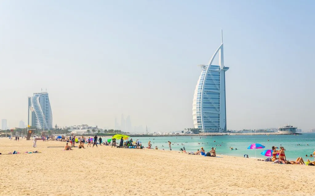 jumeirah public beach
