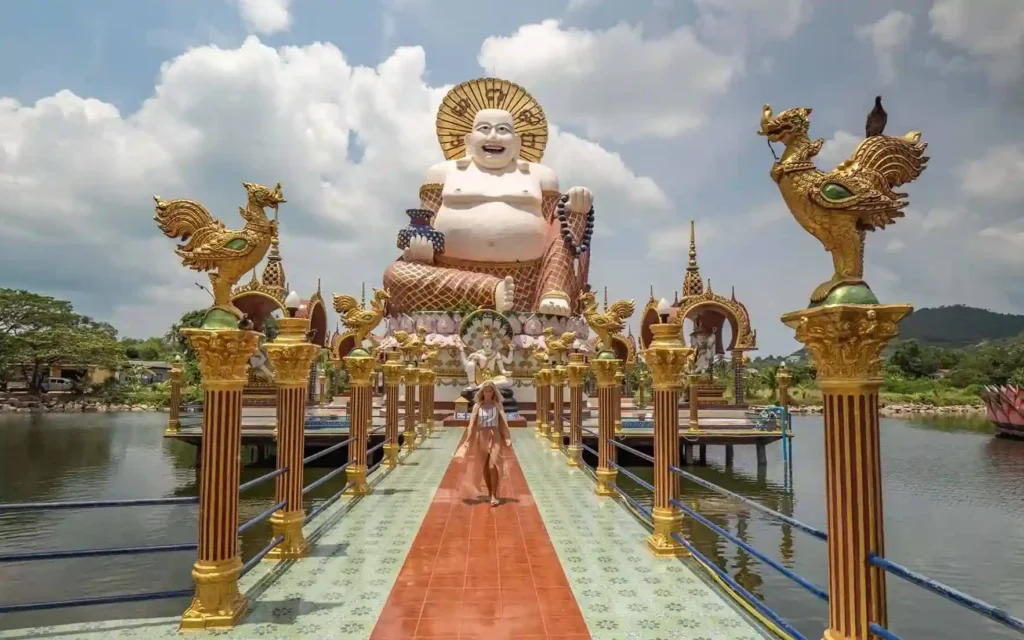 Koh Samui temple buddha