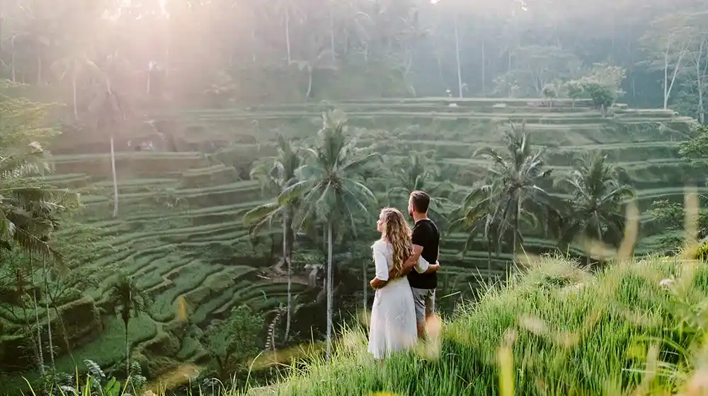 Tegalalang Rice Terraces Couple Photoshoot