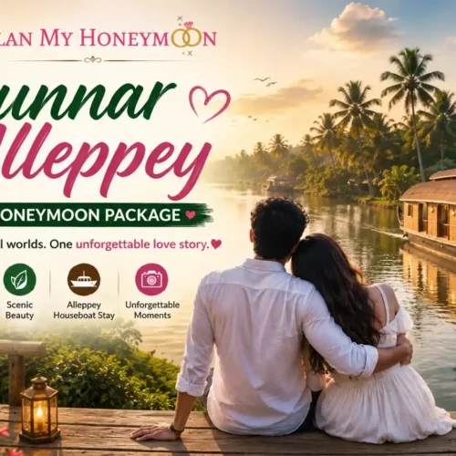 4 Days Munnar Alleppey Honeymoon Package